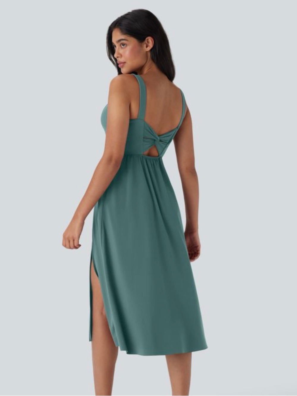 Halara Softly Zero Airy Midi dress. Size M - Picture 2 of 10